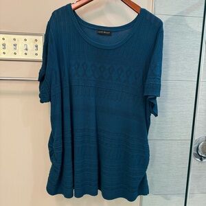 Women’s knit sweater - half sleeve - plus size 18/20